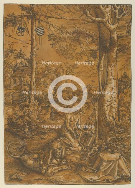 The Penitence of St. Jerome, 1509. Creator: Lucas Cranach the Elder.