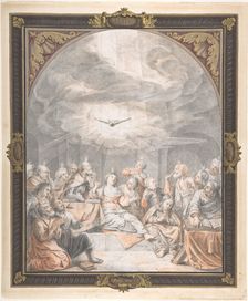 The Pentecost, early to mid-17th century. Creator: Salomon de Bray