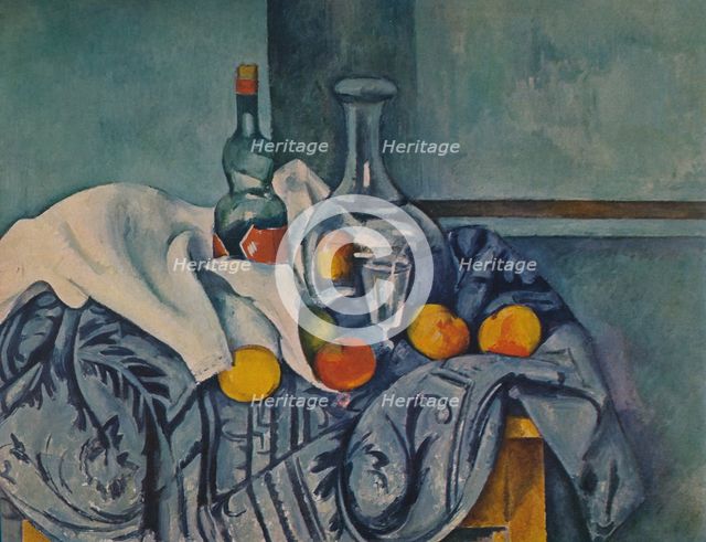 'The Peppermint Bottle', 1893-1895. Artist: Paul Cezanne.