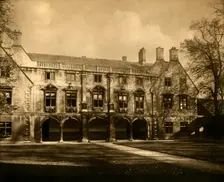 The Pepys Library, Magdalene College, Cambridge, late 19th-early 20th century. Creators: Unknown, John Palmer Clarke