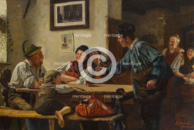 The Perfumes Seller, 1890.