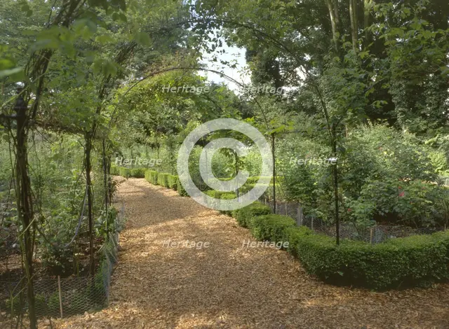 The pergola at Brodsworth Hall, South Yorkshire, 1999. Artist: N Corrie
