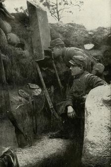 The Periscope in the Trenches (1919). Creator: Unknown