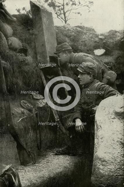 'The Periscope in the Trenches', (1919).  Creator: Unknown.