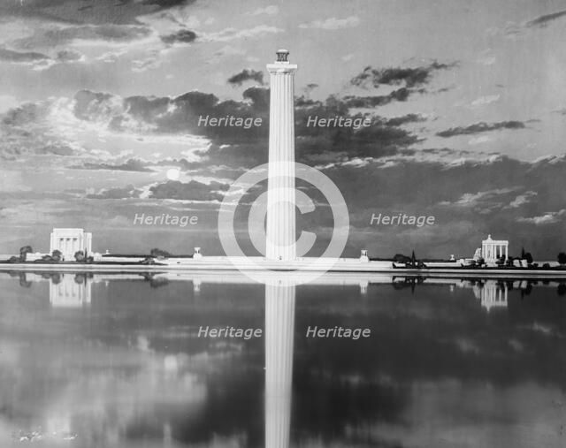 The Perry Memorial, Put-In-Bay, Ohio, c1912. Creator: Unknown.