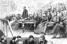 'The Persecution of the Jews in Russia -- Meeting at the Guildhall 1890. Creator: Unknown
