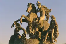 The Perseus and Andromeda Fountain, Witley Court, Great Witley, Worcestershire, 1996. Artist: J Richards