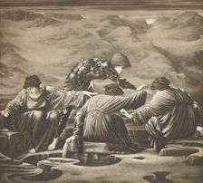 The Perseus Series - Perseus and the Graiae, c1870s, (1900). Creator: Unknown