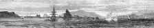The Persian Expedition - Island of Kishni, Entrance to Clarence Strait (from the "Semiramis"), 1857. Creator: Unknown
