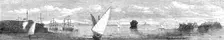 The Persian Expedition - Minora Point and Lighthouse, Kurrachee Harbour, Oyster Rock..., 1857. Creator: Unknown