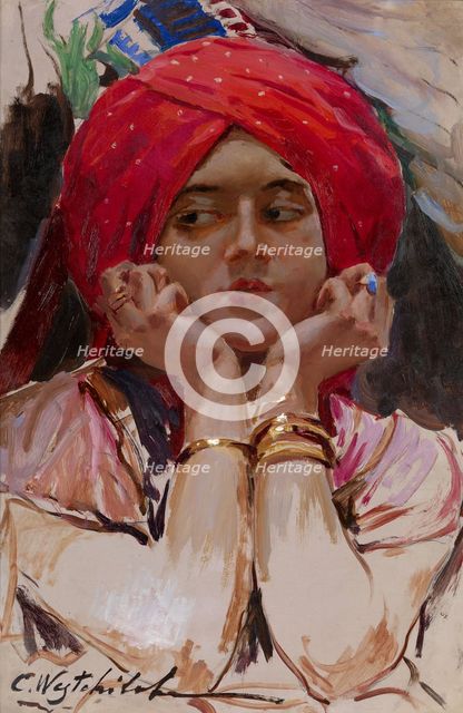 The Persian Princess. Artist: Veshchilov, Konstantin Alexandrovich (1878-1945)