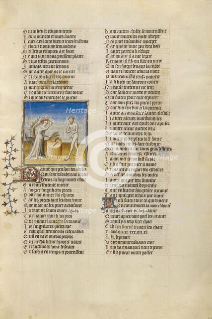 The Personification of Nature Sculpting Creatures Creator: Unknown.