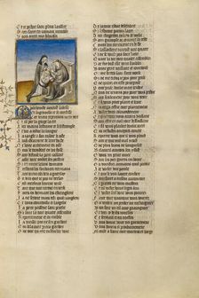 The Personifications of False Pretence and Abstinence Cutting out Resistance's Tongue, about 1405. Creator: Unknown