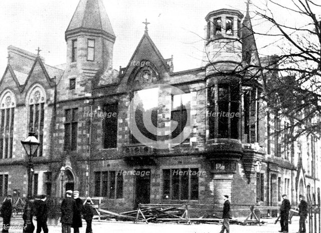 The Perth Municipal Buildings, destroyed by fire on January 23, 1895. Creator: Unknown.