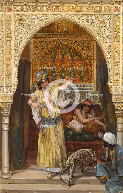 The Pet of the Harem, c1880-1927. Creator: Richard Caton Woodville II.