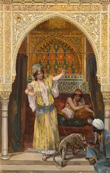 The Pet of the Harem, c1880-1927. Creator: Richard Caton Woodville II