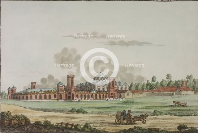 The Peter's Palace in Moscow, Between 1792 and 1820.