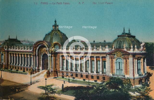 The Petit Palais, Paris, c1920. Artist: Unknown.