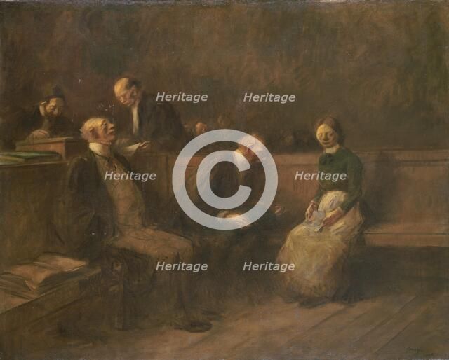 The Petition, 1906. Creator: Jean Louis Forain.