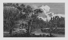 The Petrifying or Dropping Well, and Ruins of Knaresbrough Castle in Yorkshire 1771. Creator: Unknown