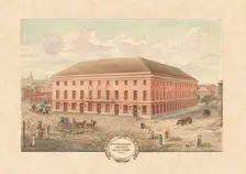 The Petrovsky Theatre in Moscow in 1780. Creator: Anonymous
