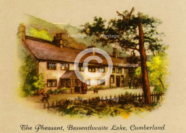 'The Pheasant, Bassenthwaite Lake, Cumberland', 1936.   Creator: Unknown.