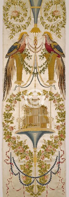 The Pheasants from the "Verdures of the Vatican" Series, Lyon, c. 1799. Creators: Jean Démosthène Dugourc, Claude Pierre Etienne Camille Pernon.