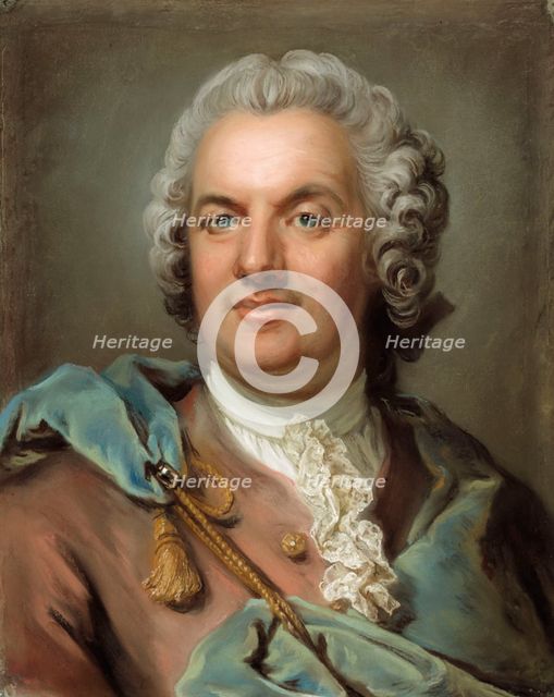 The Philologist and the Counsellor of Secretary Johan Ihre, 1780. Creator: Gustaf Lundberg.