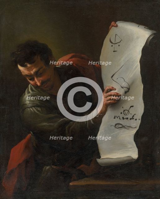 The Philosopher, 1680. Creator: Antonio Zanchi.