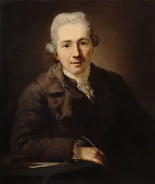 The philosopher and writer Johann Jakob Engel (1741-1802), 1773. Creator: Graff, Anton (1736-1813)