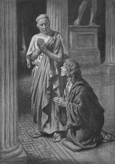 The Philosopher and his friend at Prayer c1917, (1917). Artist: Gunning King