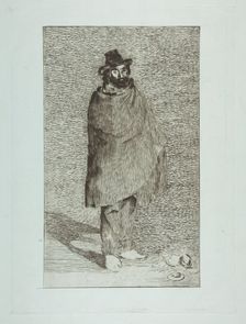 The Philosopher (Le Philosophe), 1865-66. Creator: Edouard Manet