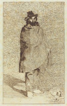 The Philosopher (Le philosophe), 1866. Creator: Edouard Manet