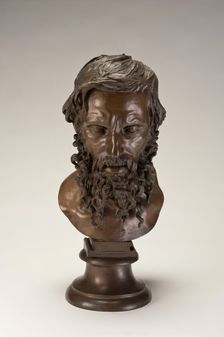 The Philosopher (Portrait Of Masto Ciccio), 1883/cast 1919. Creator: Vincenzo Gemito