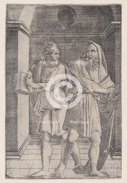 The Philosophers, ca. 1514-36. Creator: Agostino Veneziano.