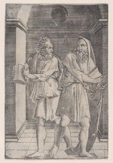 The Philosophers, ca. 1514-36. Creator: Agostino Veneziano