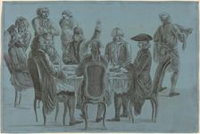 The Philosophers Meal, after 1772. Creator: Unknown