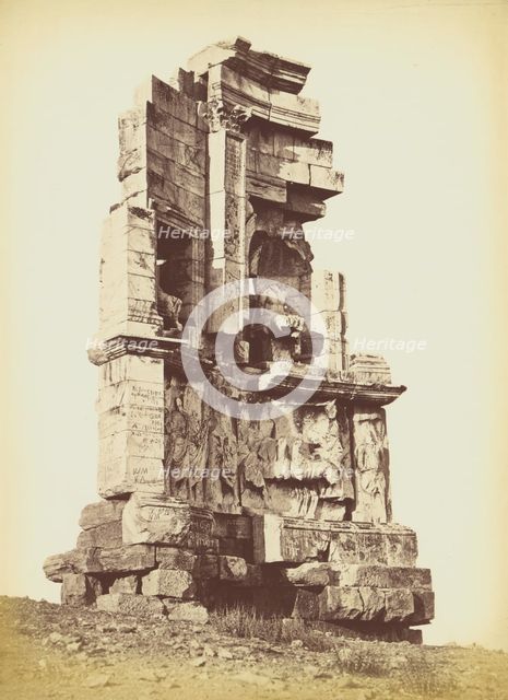 The Philopappos Monument, 1860s. Creator: Petros Moraites.