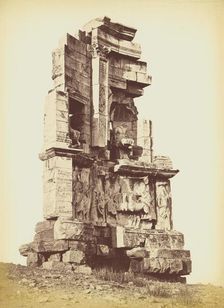 The Philopappos Monument, 1860s. Creator: Petros Moraites