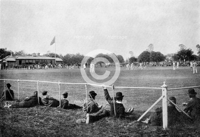 The Phoenix Park cricket ground, Dublin, 1912.Artist: D'Arcy