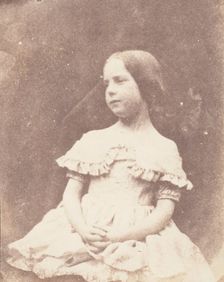 [The Photographer's Daughter], ca. 1842. Creator: William Henry Fox Talbot