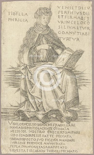 The Phrygian Sibyl, 1480/90. Creator: Francesco Rosselli.