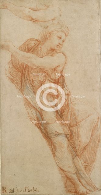 The Phrygian Sibyl, early 16th century. Artist: Raphael.