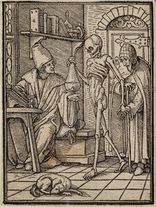 The Physician, early 16th century. Creator: Hans Holbein the Younger