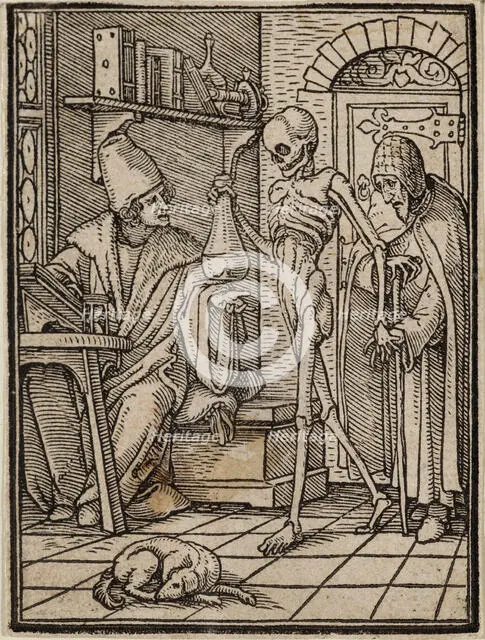 The Physician, early 16th century. Creator: Hans Holbein the Younger.