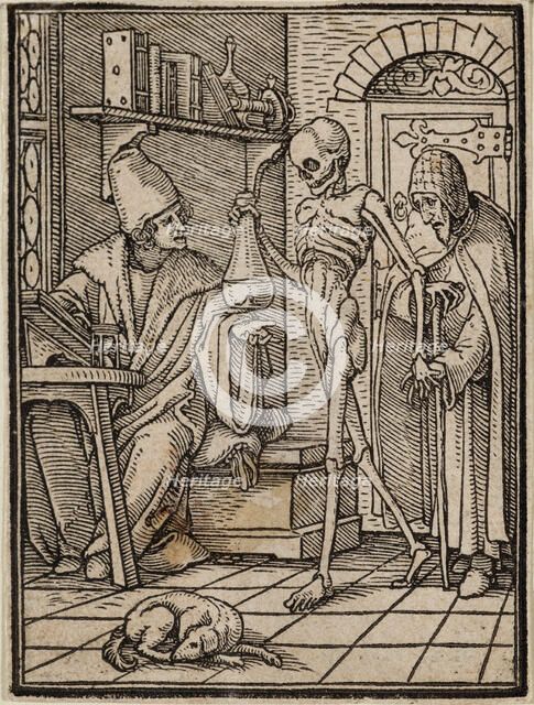 The Physician, early 16th century. Creator: Hans Holbein the Younger.