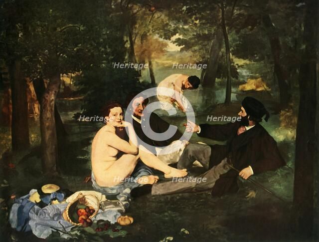'The Picnic', 1863, (1937).  Creator: Edouard Manet.
