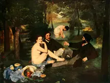 The Picnic 1863, (1937). Creator: Edouard Manet