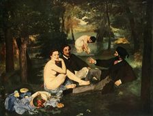 The Picnic 1863, (1937). Creator: Edouard Manet