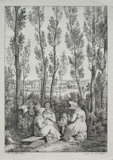 The Picnic. Creator: Charles Philibert Lasteyrie du Saillant (French, 1759-1849)